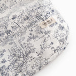 Langærmet spiseforklæde til børn med Moominvalley