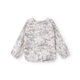 Langærmet spiseforklæde til børn med Moominvalley