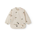 Langærmet spiseforklæde til børn med Moomin print