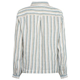 Tatum W, Skjorte - Dusty Blue Stripe
