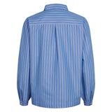 Tatum W, Skjorte - Cornflower Stripe
