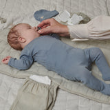 Pixa, Uld Rib Bukser - Monsoon Blue