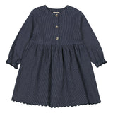 Dagmara Scallop, Kjole - Blue