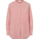 Tagan W, Skjorte - Red Hairline Stripe