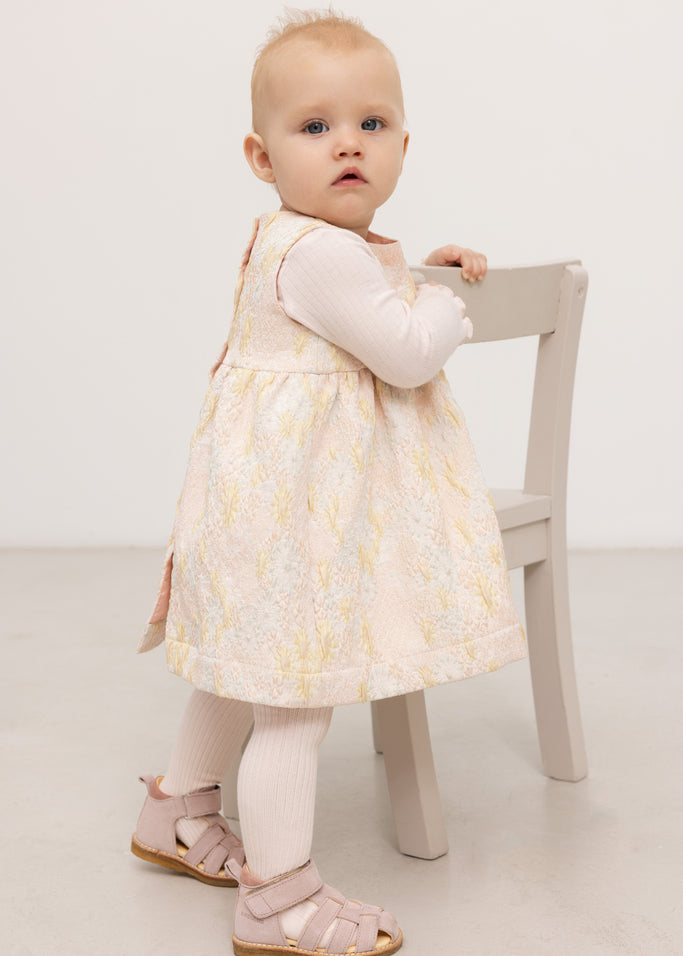 Daelyna, Kjole - Limonade Jacquard