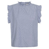 Tirra W, Top - Navy Stripe