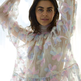 Truda W, Bluse - Rainbow Tulle