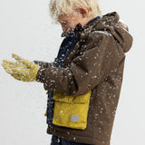 Omas Jacket, Vinterjakke - Deep Choco Block