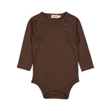 Base Body LS, Bodystocking - Deep Choco