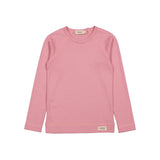 Base Tee LS, T-shirt - Berry Mousse