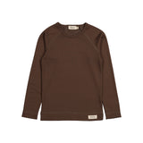 Base Tee LS, T-shirt - Deep Choco