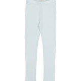 Lyseblå leggings til børn i merinould