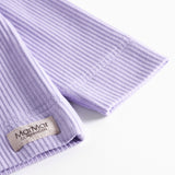 Lilla ribstrikket cardigan til børn 