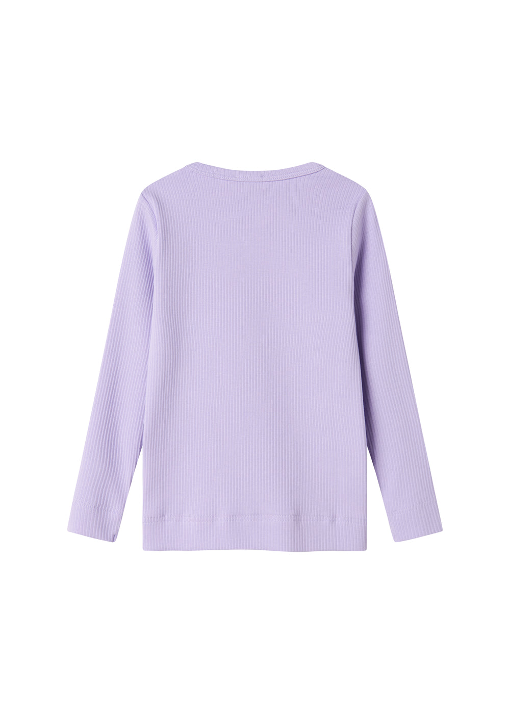 Lilla ribstrikket børnet-shirt til børn