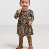 Leo Ramona, Bodystocking med skørt - Brown Leo