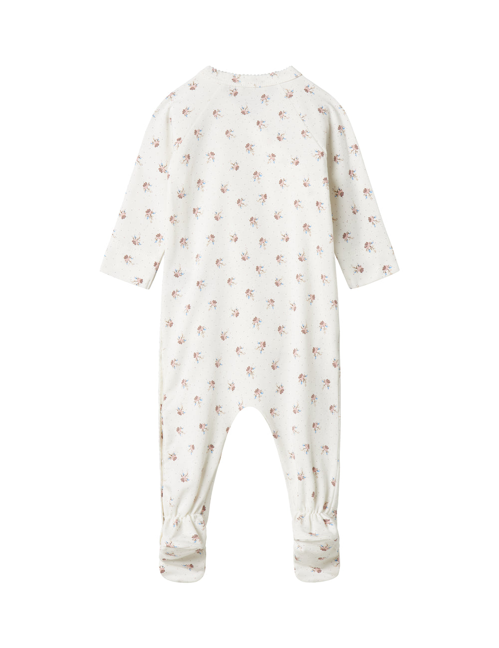 Baby heldragt med fuglmønster