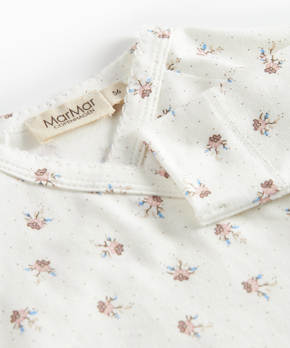 Baby heldragt med fuglmønster