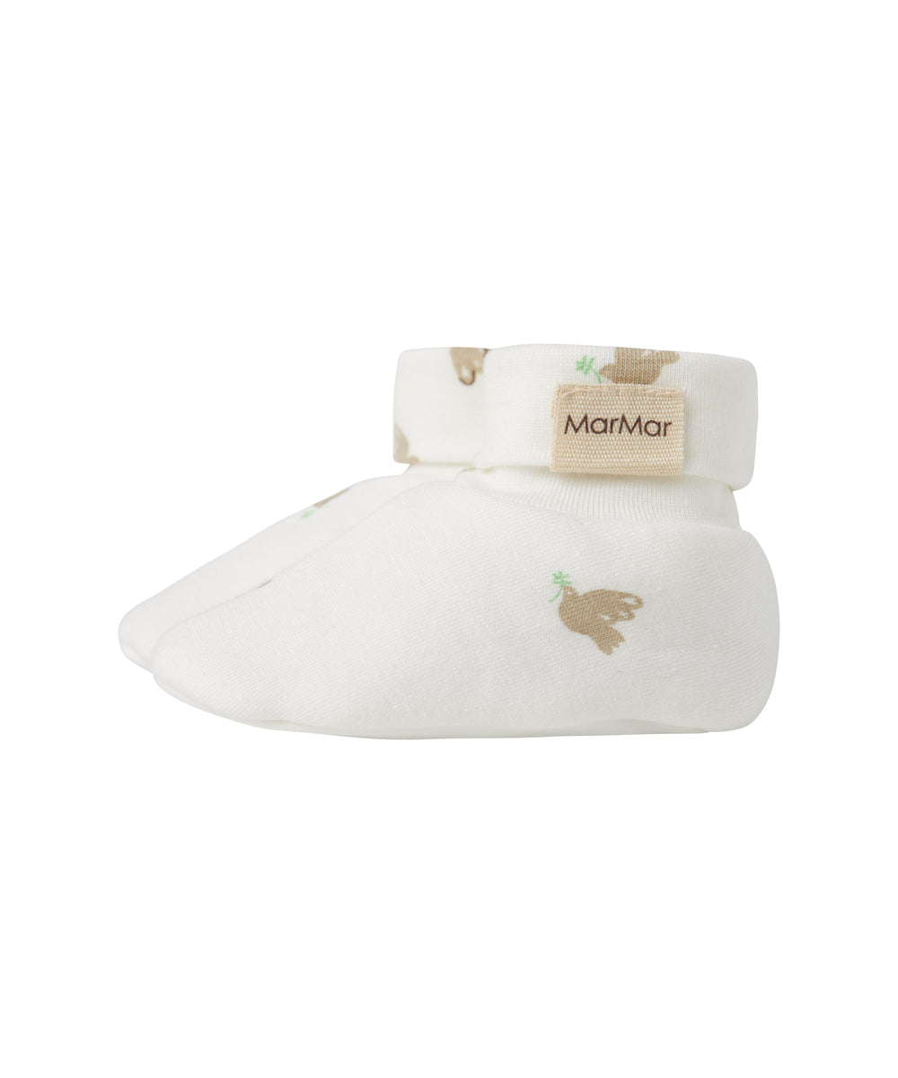 Bløde futter til baby med sødt fugl mønster