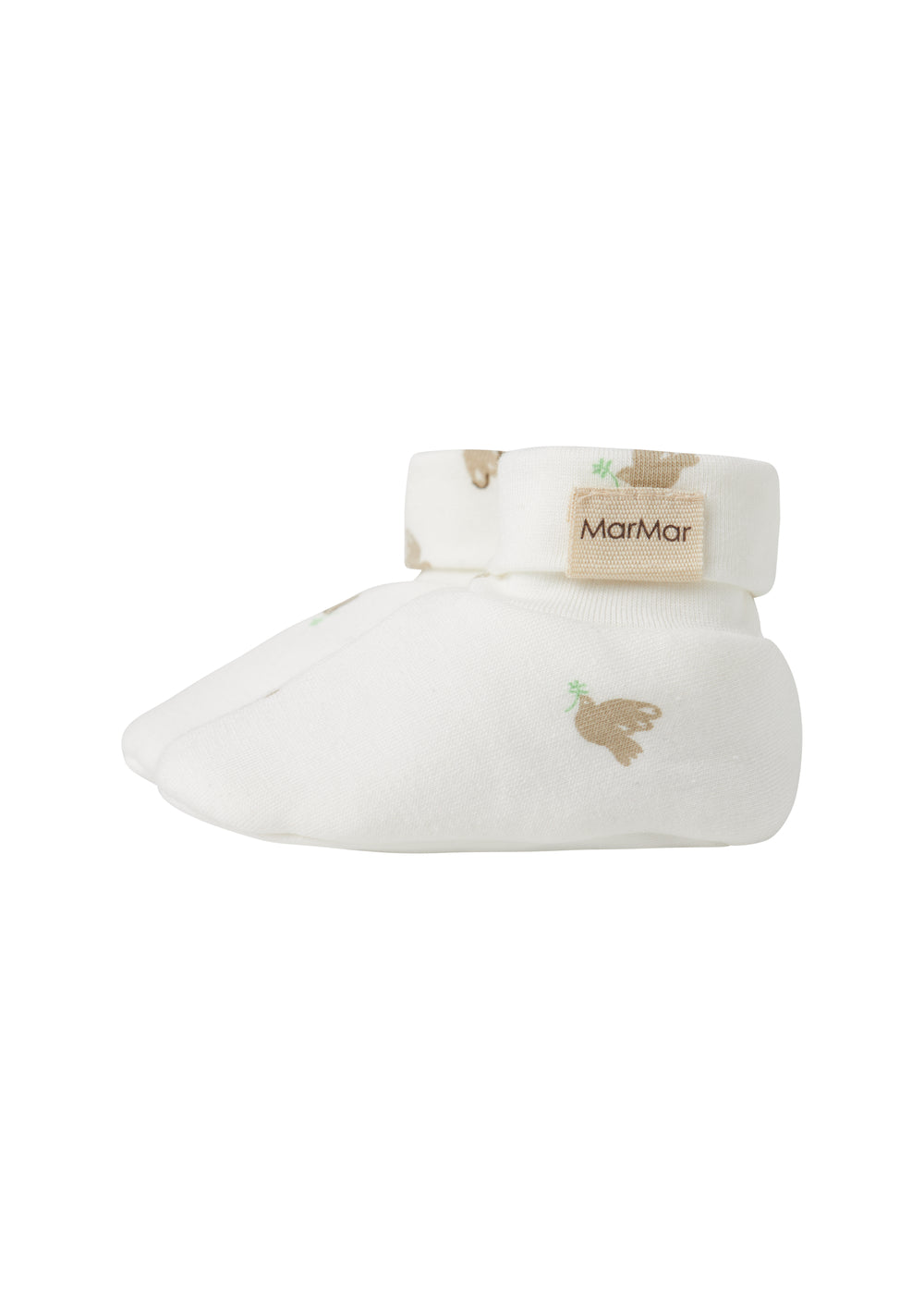 Bløde futter til baby med sødt fugl mønster