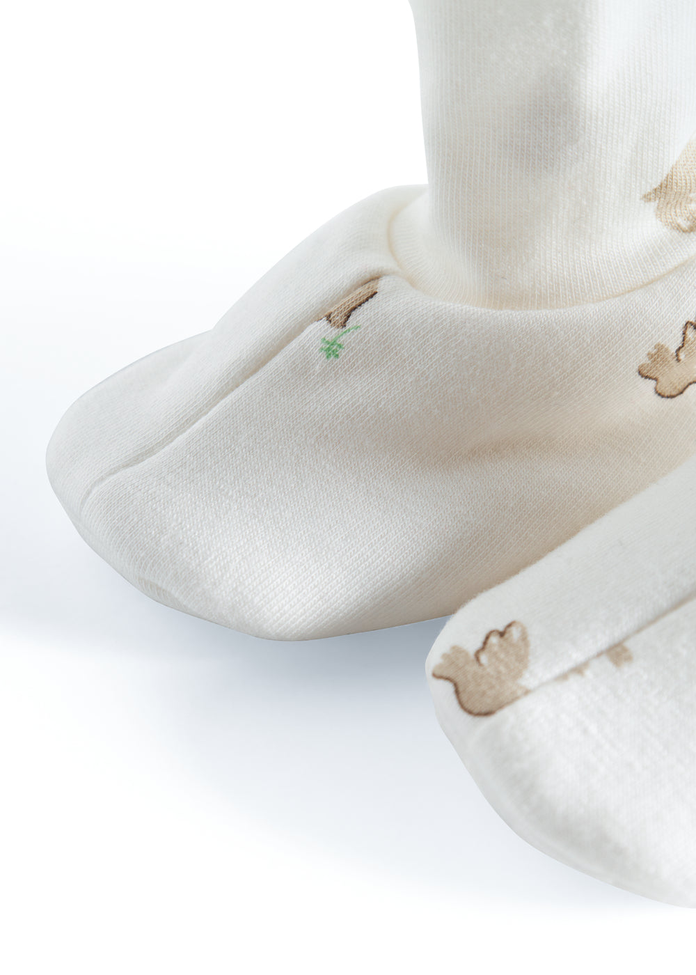 Bløde futter til baby med sødt fugl mønster