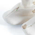 Bløde futter til baby med sødt fugl mønster