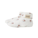 Babyfutter med blomstermønster