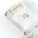 Babyfutter med blomstermønster