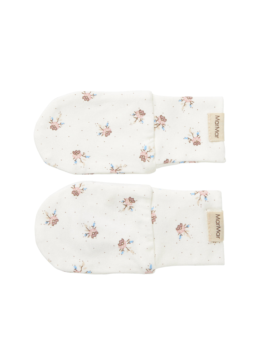 Bløde babyluffer med sødt blomstermønster