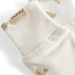 Bløde babyluffer med sødt fugl mønster