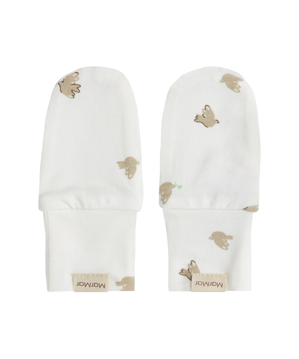 Bløde babyluffer med sødt fugl mønster