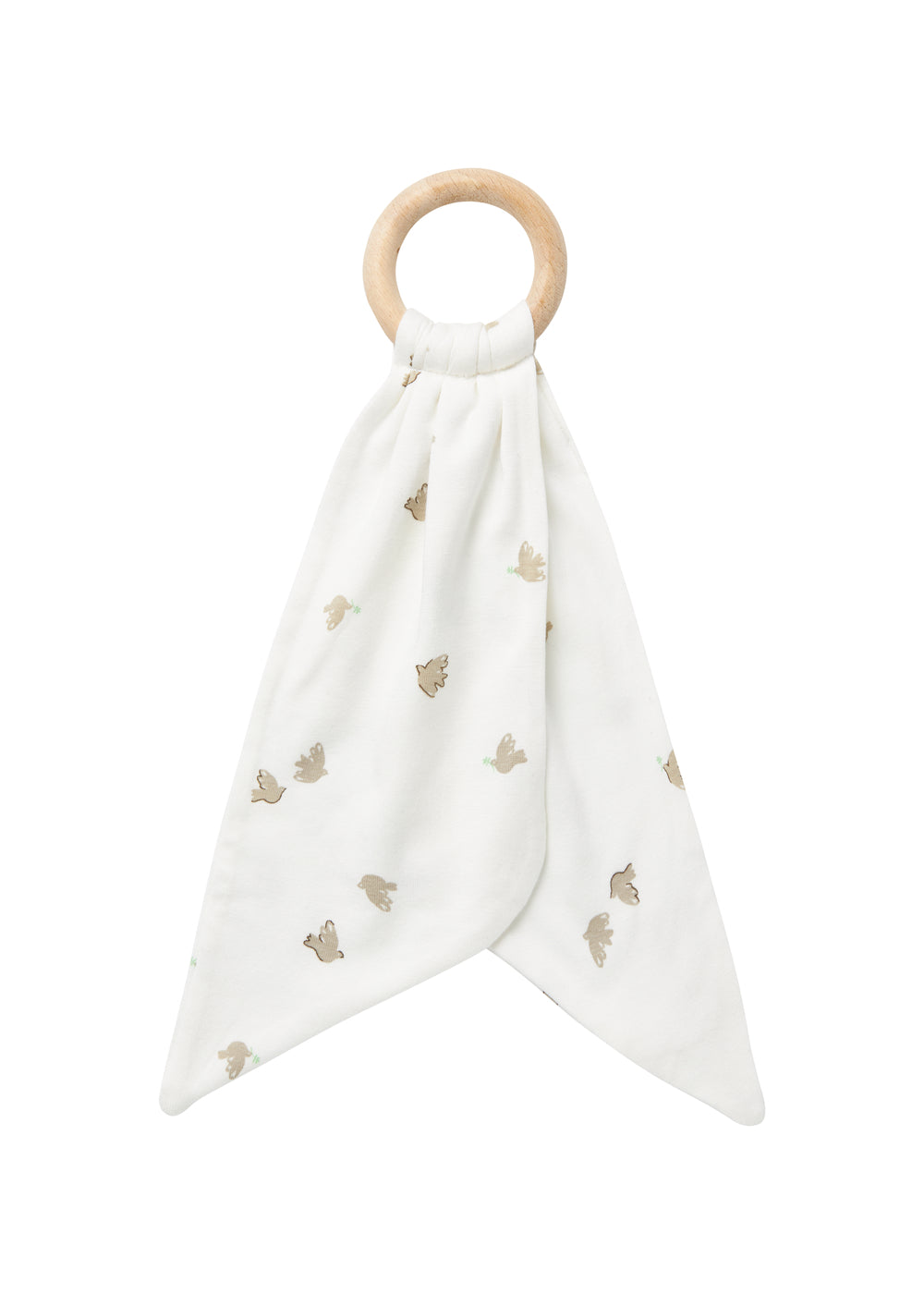 Bidering med blødt stof og mønster