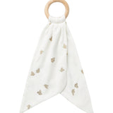 Bidering med blødt stof og mønster