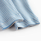 Blå og hvid stribede bukser til baby