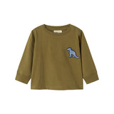 Tad B LS, T-shirt - Dino Patch