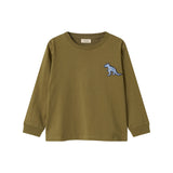 Tad LS, T-shirt - Dino Patch