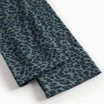 Grøn leopardmønstret leggings til børn