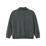 Thanos Polo, Bluse - Forest Stripe Mel.