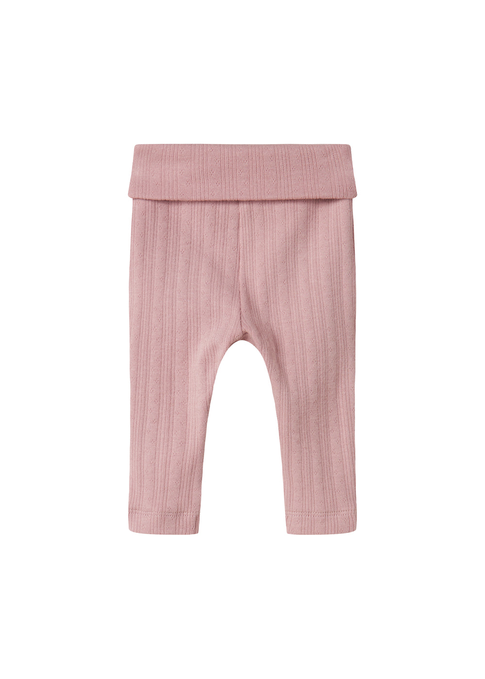 Rosa pointelle bukser til baby