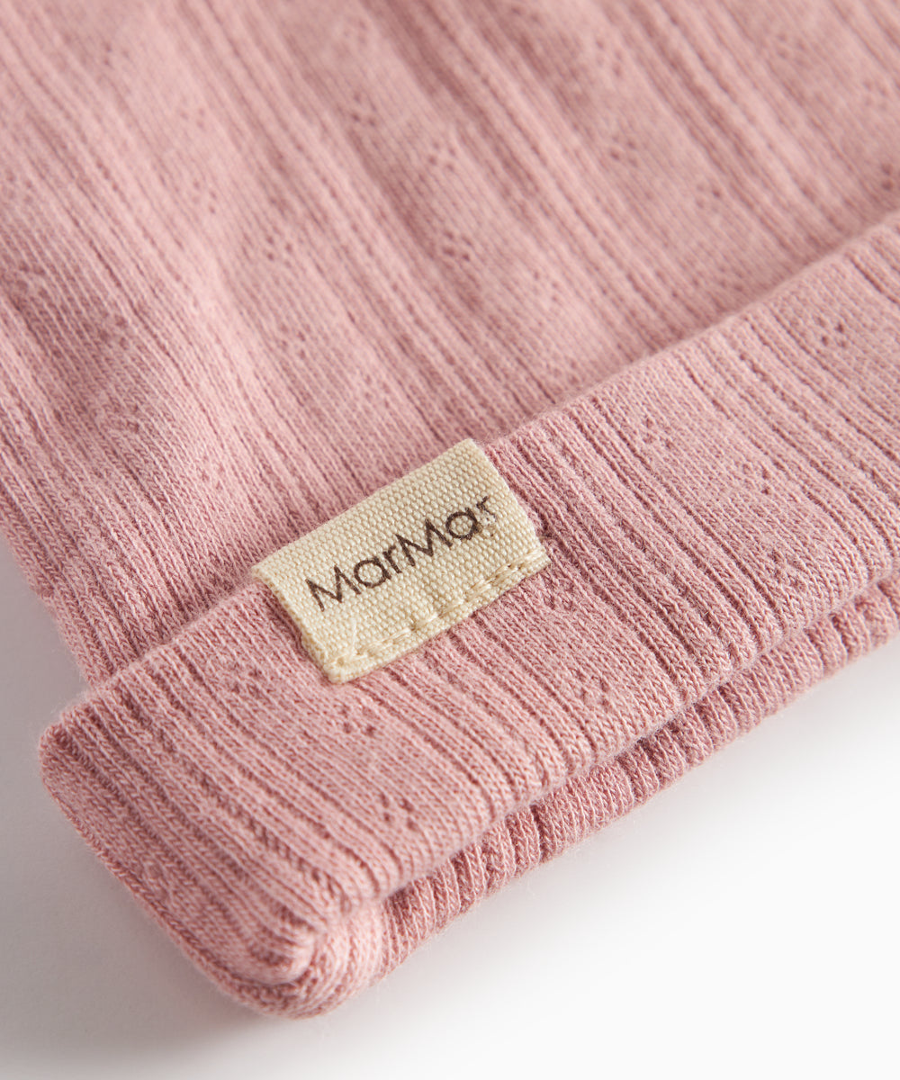 Lyserød pointelle babyhue