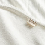 Hvid pointelle babytæppe