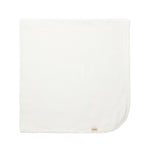 Hvid pointelle babytæppe