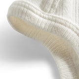 Rosa pointelle hjelm til baby