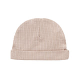 Beige pointelle hue til baby