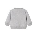 Bagfra billede af grå sweatshirt til børn