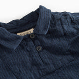 Tovas, Bluse - Dark Blue Stripe