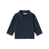Tovas, Bluse - Dark Blue Stripe