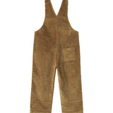 Brun fløjlsheldragt med seler til børn