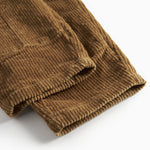 Brun fløjlsheldragt med seler til børn