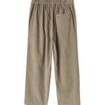 Beige bukser i babyfløjl med brede ben til børn