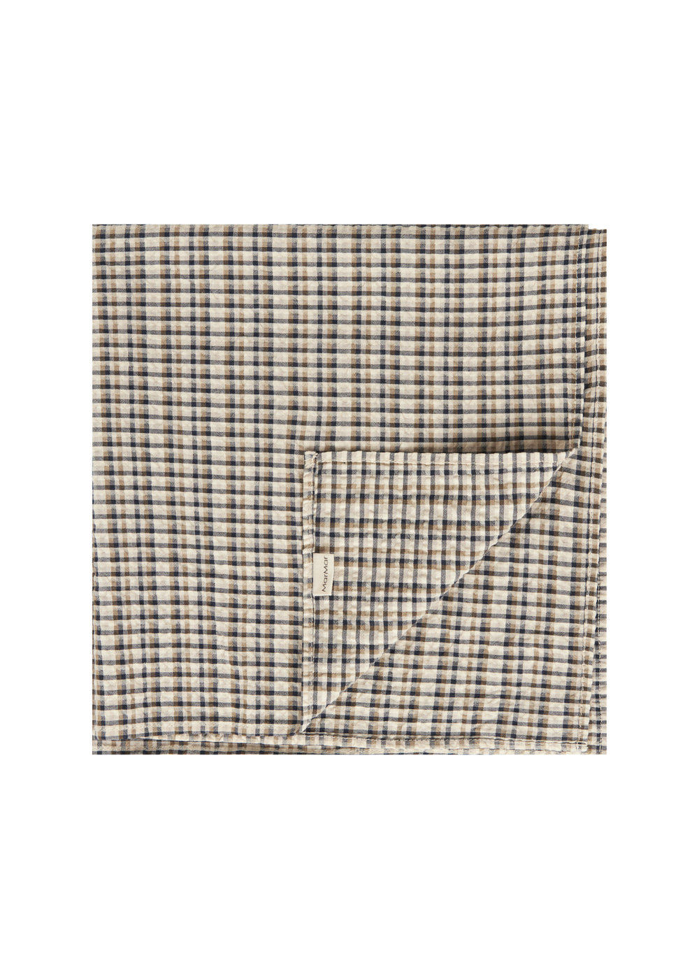 Brun ternet tørklæde til børn